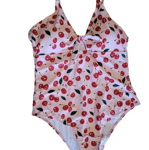 Shein cherry one piece